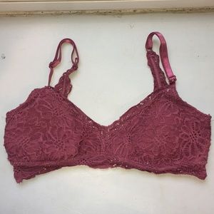 Light Maroon Bralette